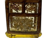 Vintage Gamut Designs Lucite Napkin Mail Holder Grain And Wheat Seeds MCM - $23.38