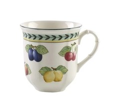VILLEROY &amp; BOCH 8pc FRENCH GARDEN 8oz SMALL MUG  TEA/COFFEE FRUIT BEAUTIFUL - $128.42