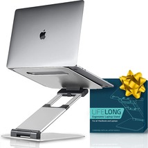Laptop Stand For Desk, Ergonomic Sit To Stand Laptop Holder Convertor, Adjustabl - £80.12 GBP