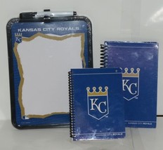 CR Gibson MLB Licensed Kansas City Royals Two Notebook Dry Erase Board Set image 1
