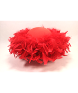100% Wool Jack McConnell Classic Red Feather Derby Rodman Church Size 6 ... - $116.99