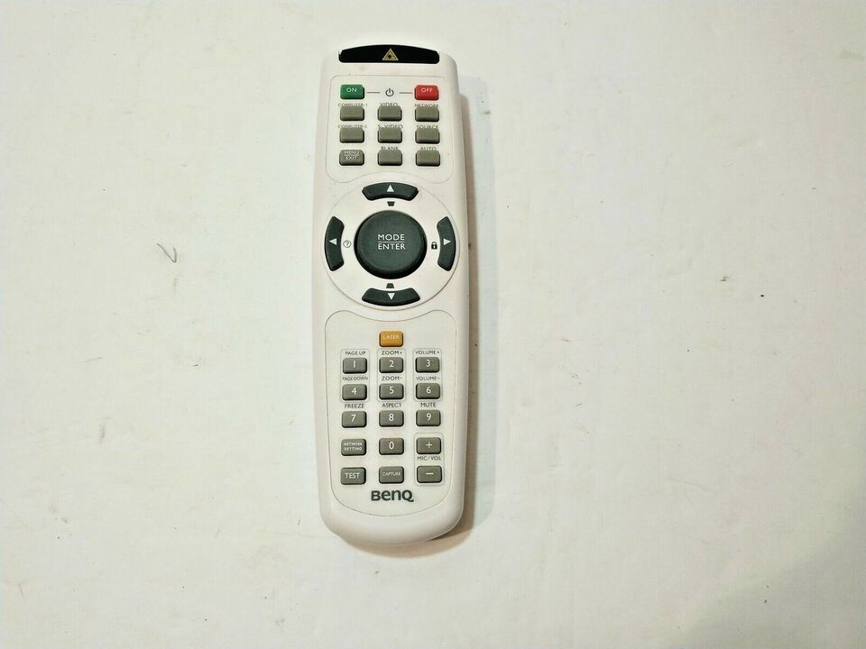 BENQ PROJECTOR REMPOTE CONTROL WHITE T328L MX711 MX760 MX761 MX763 MX764 MX716  			