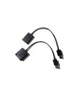 HP 752660-001 DisplayPort to DVI Adapter - Black LOT OF 2 - $11.64
