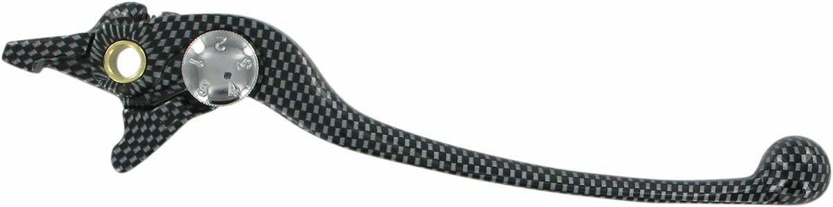 Brake Lever Carbon Fiber Look, Suzuki GSXR600 GSXR750, RH, 240-2918C - $13.50