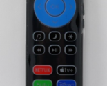 Backlit Remote Control For Onn TCL ELEMENT HISENSE Roku TV Netflix Disne... - £6.64 GBP