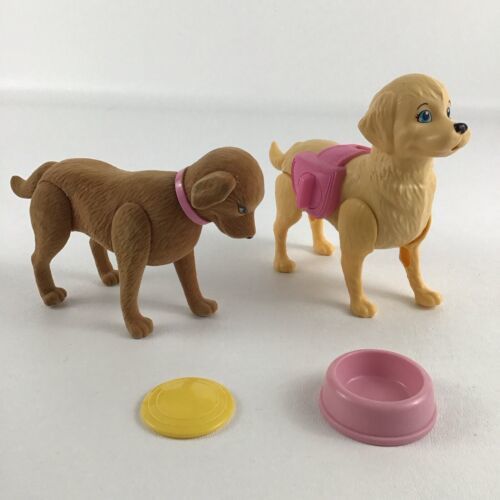 Primary image for Barbie Doll Pet Taffy Puppy Dog Potty Training Golden Retriever Bobblehead Toy 