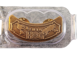 2015 Harley Owners Group HOG H.O.G. Chapter Member Rocker Pin - $170.97 MXN