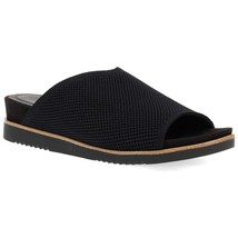 Eileen Fisher Women Kori Stretch Knit Slide Sandals Size US 8.5M Black - £87.92 GBP