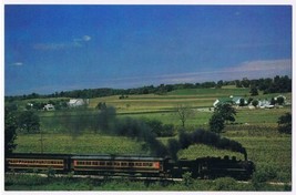 Postcard Train Ohio Central Railroad CNR 1551 Holmes County - £3.88 GBP