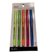 Cricut INFUSIBLE INK Pens Markers Five NEON Colors 1.0 Tip Crafts Card M... - $3.99