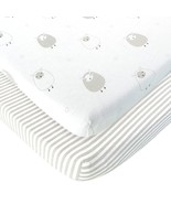 Travel Crib Fitted Sheets Compatible With Guava Lotus, Baby Bjorn, Dream... - £40.88 GBP