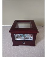 Mr. Christmas Animated Music Box Carousel Merry-Go-Round VILLAGE SCENE W... - $37.39