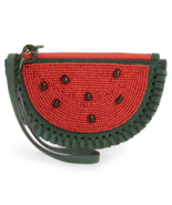 Tory Burch Beaded Watermelon Coin Pouch Key Fob Bag Charm Wristlet ~NWT~ - $173.66 CAD