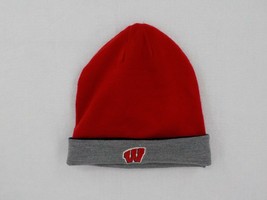 UNDER ARMOUR BEANIE SKULL CAP YOUTH WINTER HAT UNIVERISTY OF WISCONSIN P... - $4.99