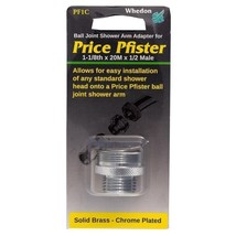 Whedon PF1C Shower Arm Adapter Pfister Chrome Brass 1-1/8&quot; Chrome - £6.98 GBP