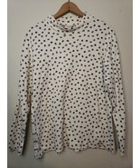 Vtg Womens MEDIUM Columbia Long Sleeve Mock Neck Shirt Pullover  ALL OVE... - $17.82 CAD
