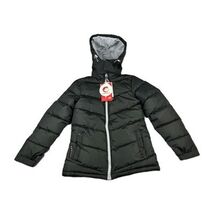 Canada WeatherGear Puffer Jacket Womens Size Small Black Full Zip Polyes... - $153.44