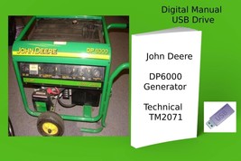 John Deere DP6000 Generator Technical Manual See Description - £18.73 GBP