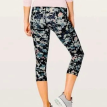 Lululemon Speed Up Crop 21” Spring Bloom Multi Size 4 - £21.49 GBP