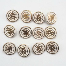 Vintage Lot of 12 Horse Buttons - £17.42 GBP