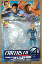 Brand New 2005 Fantastic 4 Power Blast Invisible Woman Action Figure - £38.64 GBP