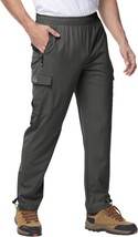 Gopune Men'S Hiking Cargo Pants Lightweight Quick Dry Stretch Outdoor Camping - $44.93