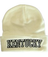 Kentucky Cuffed Winter Knit Beanie Toboggan Hat (White/Black) - €12,84 EUR Kentucky Cuffed Winter Knit Beanie Toboggan Hat (White/Black) - €12,84 EUR
