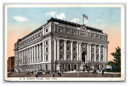 United States Custom House Building New York City NY NYC WB Postcard Q23 - £1.52 GBP