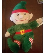 Elf Plush Christmas Holiday Stuffed Toys Green/Red-Brand New-SHIPS N 24 ... - £9.34 GBP