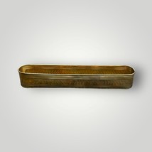 Brass Planter Brass Bowl Hammered Brass Decorative Metal Large 28&quot; made in India - £47.47 GBP