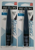 2 Revlon Exactify Liquid Eyeliner #104 MERMAID BLUE - £8.64 GBP