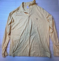 Brooks Brothers 346 Xl Mens Long Sleeve Polo Shirt Cotton - £18.75 GBP