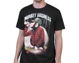 Osiris Monkey Business Negro Camiseta Talla:S - $17.92