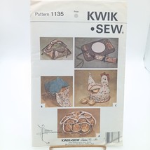 UNCUT Vintage Sewing PATTERN Sew Knit n Stretch 1135, Kwik Sew 1981 Serveware - £22.07 GBP