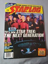 Starlog Magazine #124 NEW Star Trek TNG Burt Ward  Dr Who Batman 1987 Nov VF/NM - £8.47 GBP