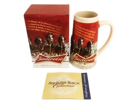 &quot;Signs of the Season&quot;, 2013 Budweiser Clydesdales Holiday Stein, Collect... - £11.21 GBP