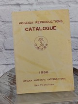 Kogeiga Reproductions Catalogue 1966 Otsuka Kogeisha International Booklet - $29.03