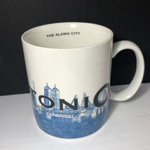 San Antonio Starbucks Mug Cup Alamo City Skyline series one barista coffee blue - £5.88 GBP