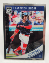 ⚾Francisco Lindor 2018 Donruss Optic Indians Ny Mets New York Mets Card⚾ - £1.04 GBP