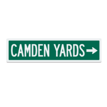 Replica Oriole Park at Camden Yards Metal Road Sign - £23.17 GBP