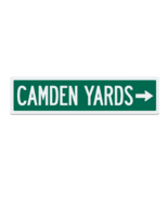 Replica Oriole Park at Camden Yards Metal Road Sign - $29.00