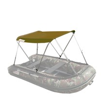 Aleko Summer Canopy Boat Tent Sun Shelter For Inflatable 8.4 Ft Boats Wheat - £168.79 GBP