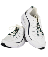 Easy Spirit Run Walk Shoes Romy Leather Uppers Womens 8.5 W Lace Ups White - $16.79