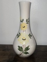 Vintage 1979 F.T.D. A Small Single Flower Vase Yellow Flowers made in Po... - £13.32 GBP