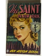 THE SAINT IN NEW YORK by Leslie Charteris () Avon mystery pb #44 - £8.68 GBP