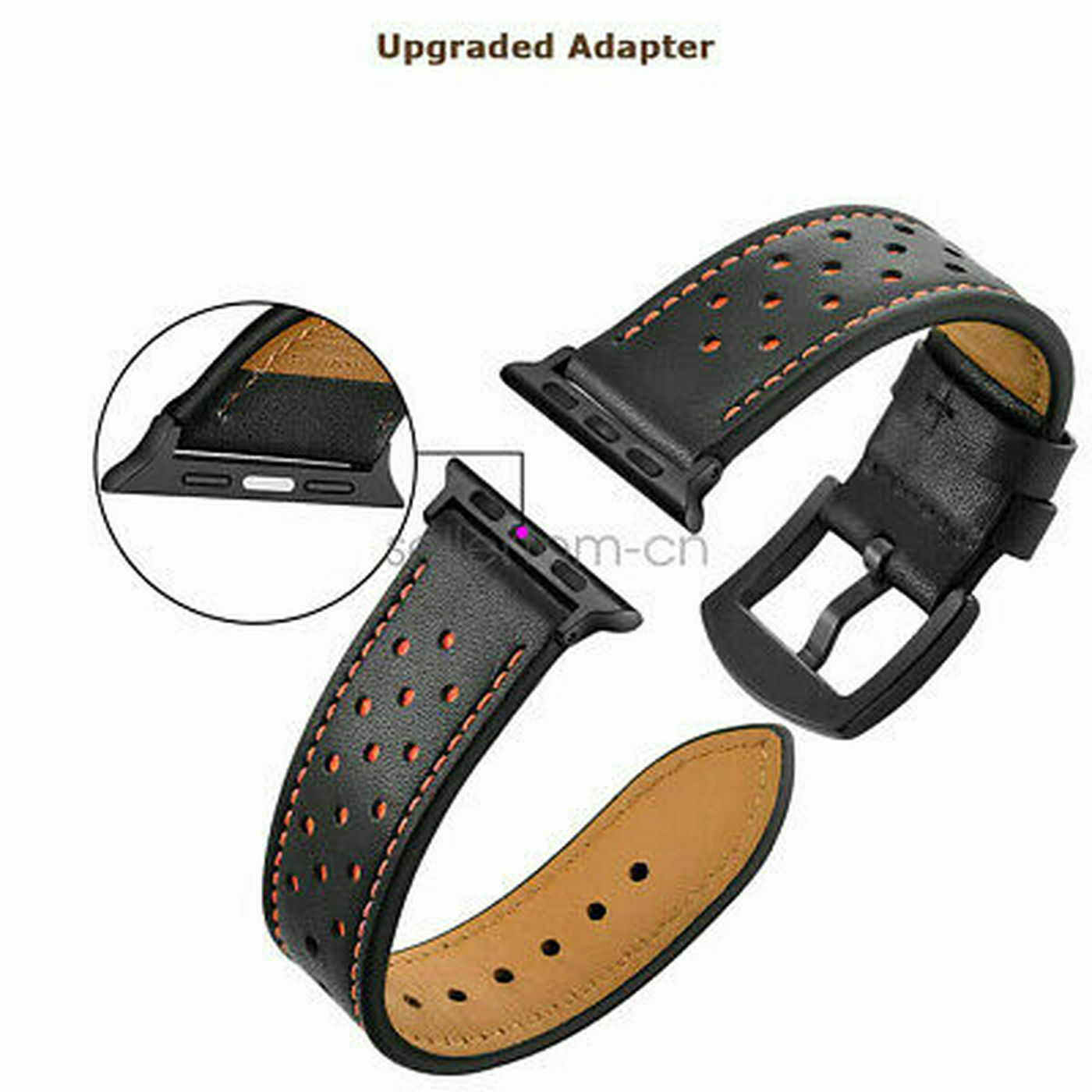 for Apple Watch Band iWatch Series 6 SE 5 4 3 Leather Strap case 42 44 38 40 mm