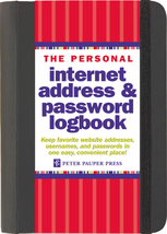 The Personal Internet Address &amp; Password Logbook Spiral-bound NEW - £10.37 GBP