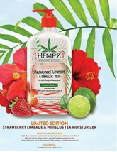 Hempz Strawberry Limeade & Hibiscus Tea Body Lotion, 17 fl oz (Retail $30.00) image 3