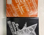1987 Pontiac Firebird Trans Am Servizio Riparazione Shop Officina Manual... - $199.96
