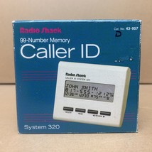 Radio Shack 99-Number Memory Caller ID 43-957 System 320 - New Old Stock - £35.85 GBP